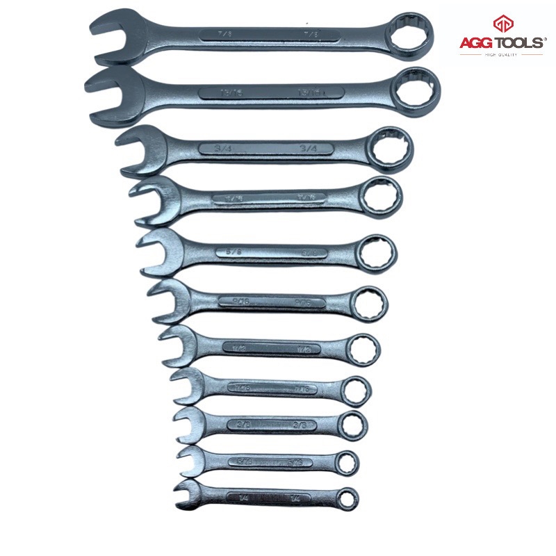LLAVES COMBINADAS DE 11 PZAS. STD. EN RACK