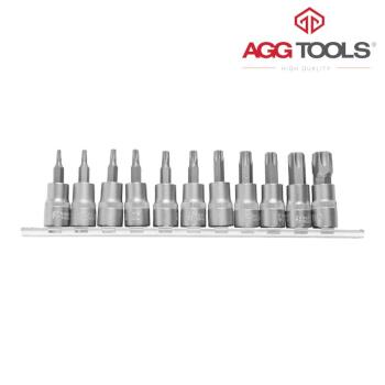DADOS PUNTA TORX 11 PZAS. 3/8